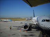 Now-defunct Mexicana Link CRJ & Mexicana A320, Tijuana Rodriguez Airport: by nosoygringo, Views[703]