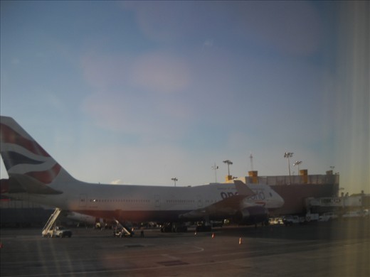 BA 747, Mexico City AIrport T1