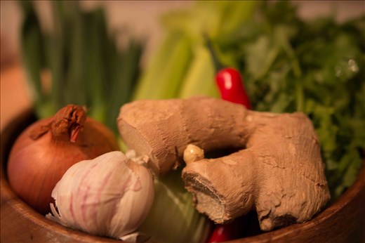 Fresh ingredients add a kick of colour