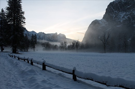 Strange to find a frozen lake with such amazing skyline after the breathtaking r