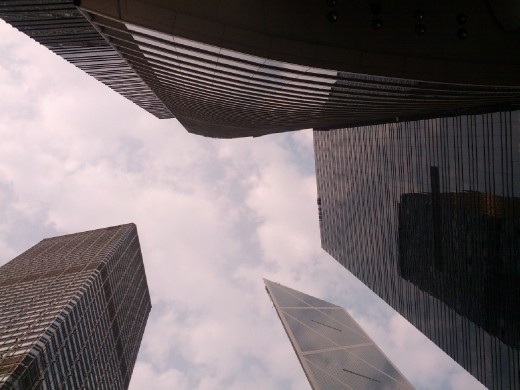 Skyscraper (the territory is not enough and the city grows upward)