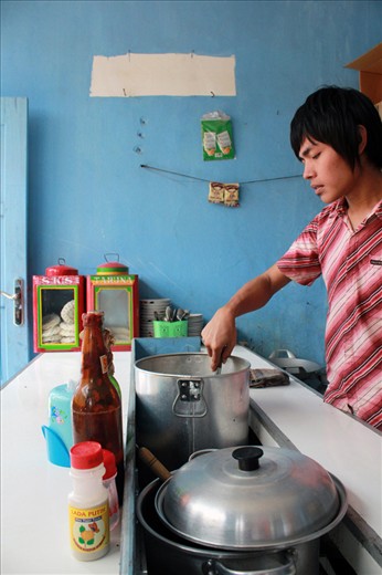 I cook my dream in one big pot