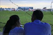 A couple is enjoying the view of runway.
People really enjoy this place because its uniqueness.

I also often visit this place just to have relax.: by odell, Views[403]
