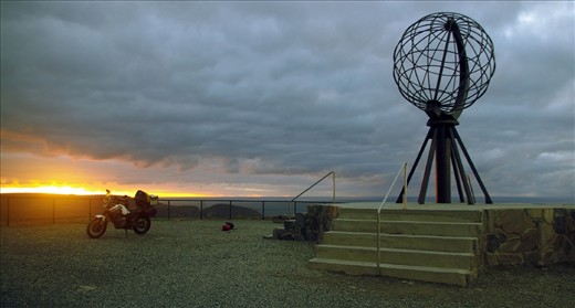 Only South from here, at Norkapp.