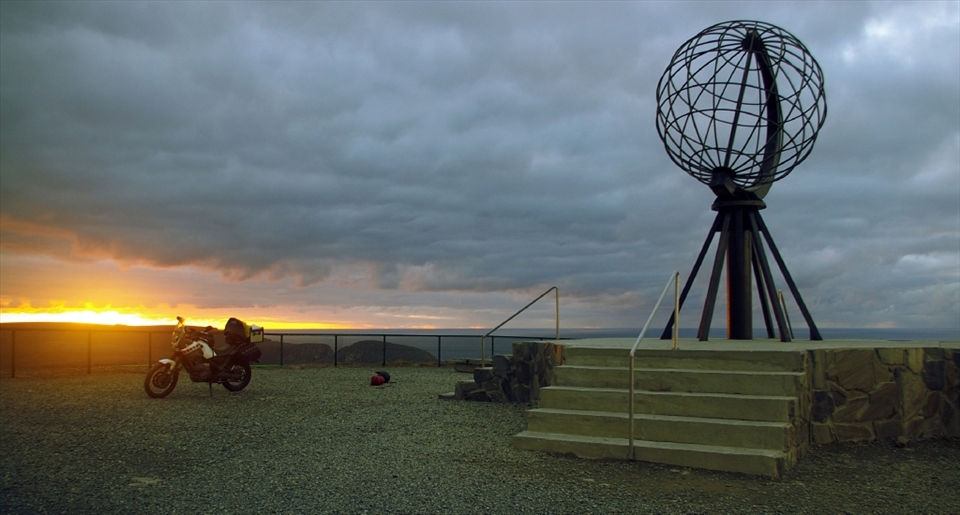 Only South from here, at Norkapp.