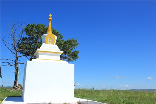 A mortar (suburgan) for praying