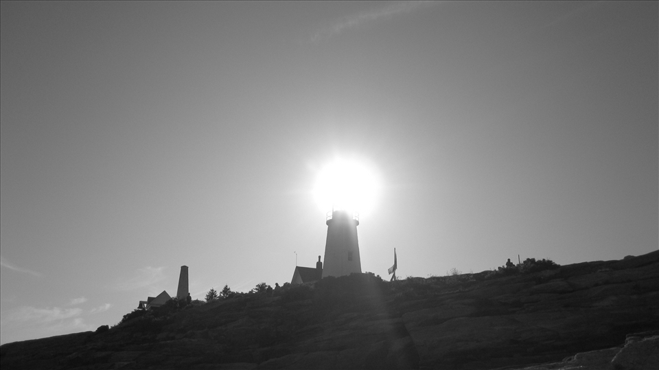 Pemaquid Light just before sunset 