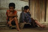 two middle-aged women of five children suffering from mental retardation since birth. they can only wait for help from the government and donors to support their lives: by omantravelphotographyscholarshipentry, Views[1616]