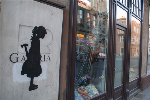 Great sense of humor of the shop owner