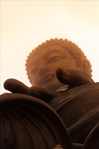 Lantau Islands main attractions is the massive Buddha at the top of the hill