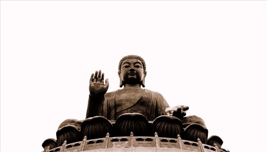 The Big Buddha at Lantau Island 