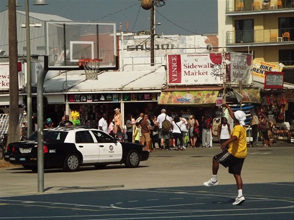 We play after all. Venice beach