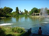 Entrance of the zoo (Buenos Aires) with a bolivian child sitting on the right.: by out_there, Views[705]