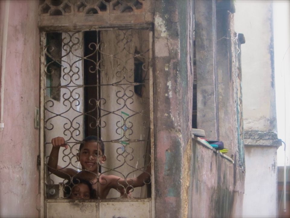 Despite of the poor conditions of living they stay happy and curious