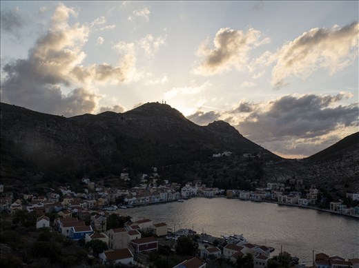 Kastellorizo's main harbour 