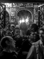 A popular bar in Plaza Larga, has its walls adorned with photos past dancers & singers : by owenhall, Views[304]