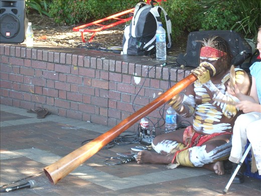Aboriginal in Circular Quay