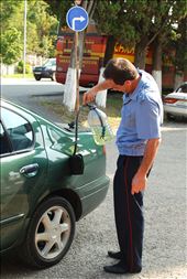Some people still prefer the old-fashioned way of filling the fuel tank.: by p-a-u-l-a, Views[201]