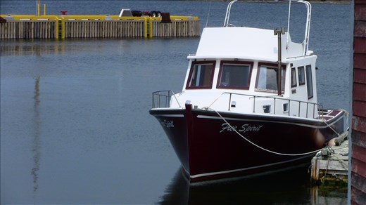 Boat in Arnold's cove