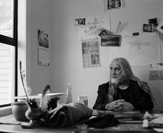 Many 'baches' have become full-time homes for people seeking a subsistence lifestyle away from the city. Whole communities of people have chosen to live here permanently. Paekakariki seems to be particularly attractive to all sorts of creative people, who are struggling to find inspiration in the limitations of urban living, providing them with a new sense of freedom and the romance of a simple life. (6x4.5 / Mamiya m645)