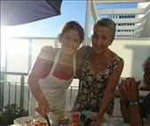 Franca & I serving the Paella: by paellaespanola, Views[491]