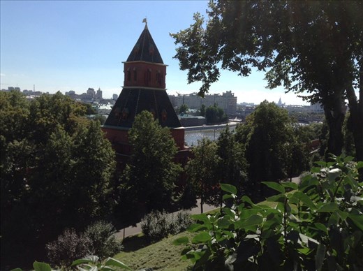 The Grand Garden - looking towards the Moskva