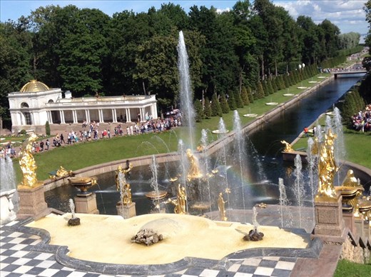 Lower Park fountains, Peterhof