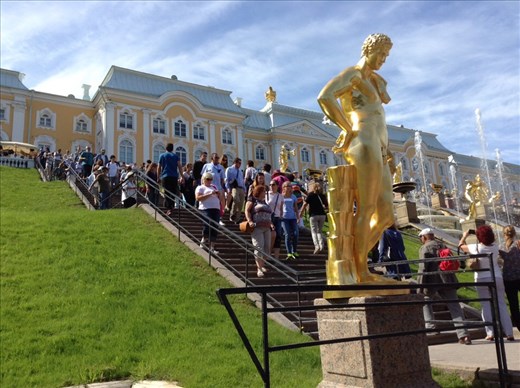 Grand Cascade (the bluff & palace)