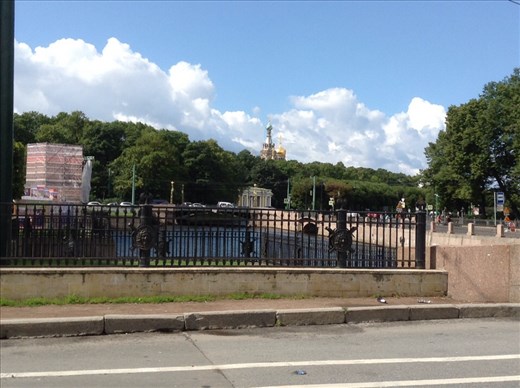 Battle-axe & shield insignia on bridge