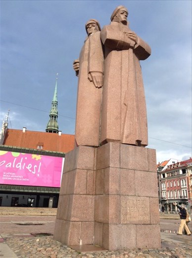 Latvijan Riflemen monument (Rus. Civil War)