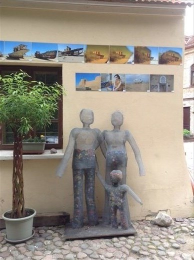 Užupis Left bank sculpture park I