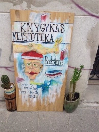 Užupis bookshop