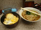 Katsudon and Soba Noodles: by pakkunbuelna, Views[355]