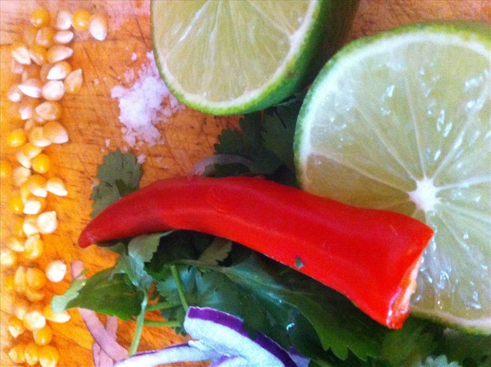 Fresh bright ingredients