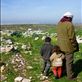 A Bedouin family; nomads who move with their animals throughout rural Palestine. The city on the horizon is one of the biggest in Israel. The hills between his tent and their skyscrapers mark the boundary between Israel and the Occupied West Bank. Indigenous Bedouin, many of whom have already been subject to forced displacement, face a huge threat from Israeli settlers. Land grabs and military construction threaten their traditional herding lifestyles, and they are denied permits to build new homes, even on their own land. by: palestine Views[1031]