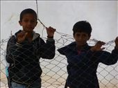 Children in this school in the Jordan Valley have no access to water today. These two have been sent home early as the heat of the Middle Eastern sun sends temperatures soaring. : by palestine, Views[436]