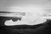 why this big piece of ice is on the beach?: by pamelamaddaleno, Views[221]