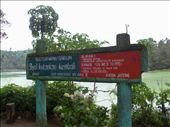 A warning sign at Telaga Warna - Dieng, just an hour away from Borobudur Temple: by panakuan, Views[310]