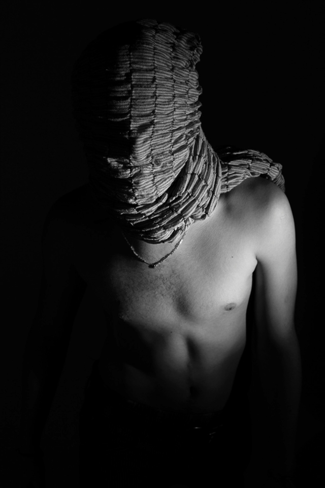 this photo was taken in the Gilberto Alzate theater, located in La Candelaria, Bogota, referring to the loss of identity by globalization
