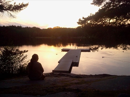 romanticism? it's the definition of a sunset