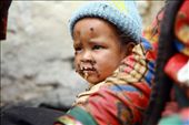Undisturbed - Bajhang district in far western Nepal is gripped with recurring food insecurity and rampant poverty. The village is infested with flies to the point that no one bothers to get rid of them anymore. This small child stares helplessly as his face is being plagued with flies.: by pari, Views[1661]