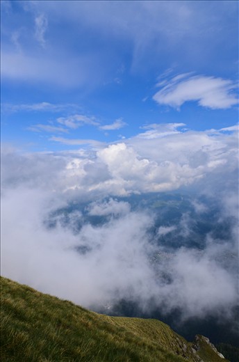 We danced with the clouds on the changing rhythms of the weather