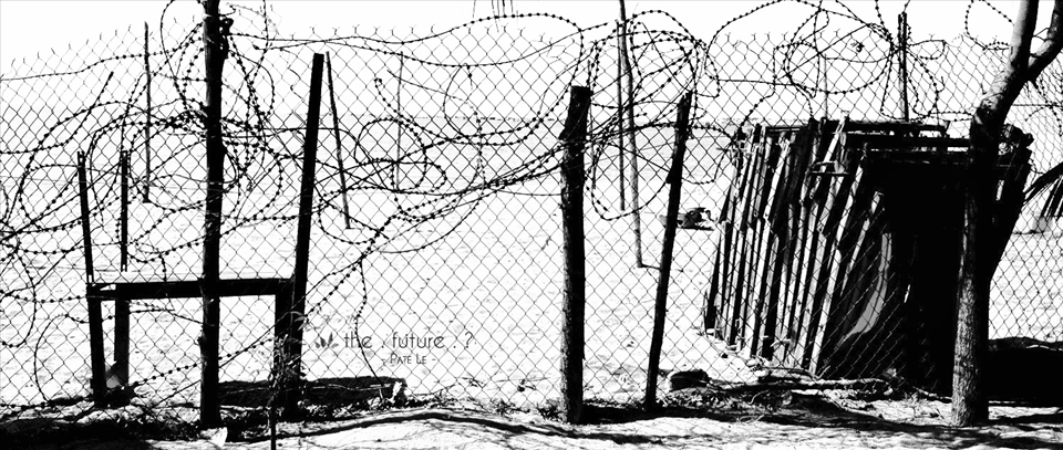 It's stuck, just like me at that moment.