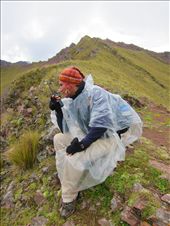 My guide Jesus checking with head office.: by patricia, Views[373]