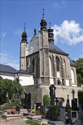 The Kutnahora Bone Church was one of the holy cemeteries in Europe. It is called holy because in 13th century, an abbot spread the sand from Golgotha around the cemetery. Since then, many noble, especially from central Europe demanded to be buried there. : by patrick, Views[639]