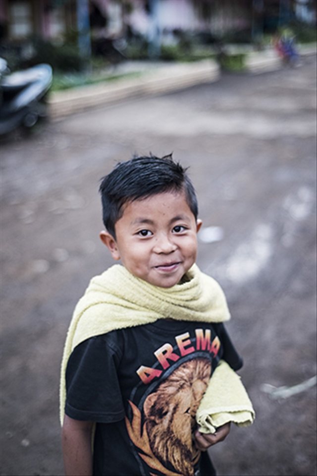 This smile was only found in the small village up at the mountain