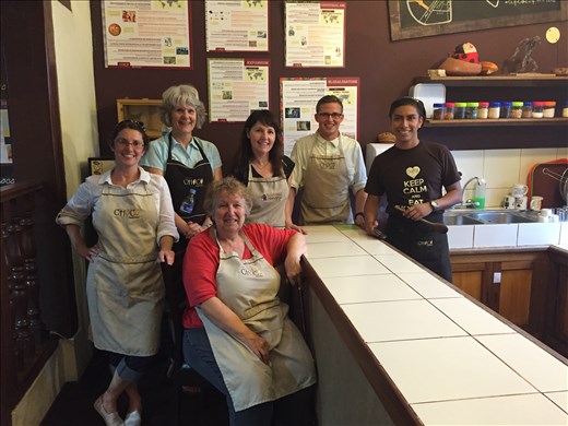 Lori, Me, Laurie, Amy, Silvan, and Henrique