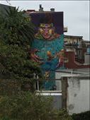 One of the many murals in Valparaiso: by pattyrae, Views[352]