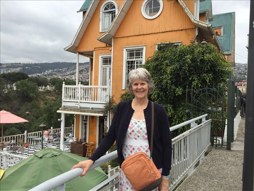 Enjoying my first outing in Chile