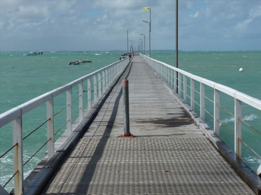 Beachport Pier, 2nd longest in South Australia at 772 mtrs